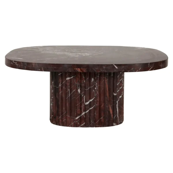 Coffee table Orchid burgundy
