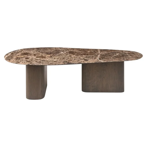 Coffee table Castello Smoked charchoal (Set of 2)