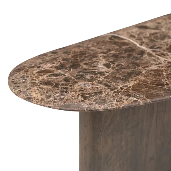 Coffee table Castello Smoked charchoal (Set of 2)