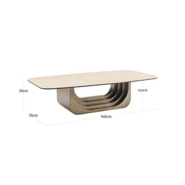 Salontafel Maxfield beige