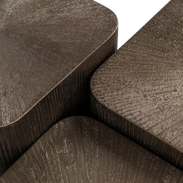 Coffee table Cubes Brunzae (Set of 3)