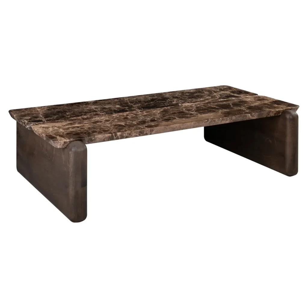 Coffee table Lagrasse dark brown