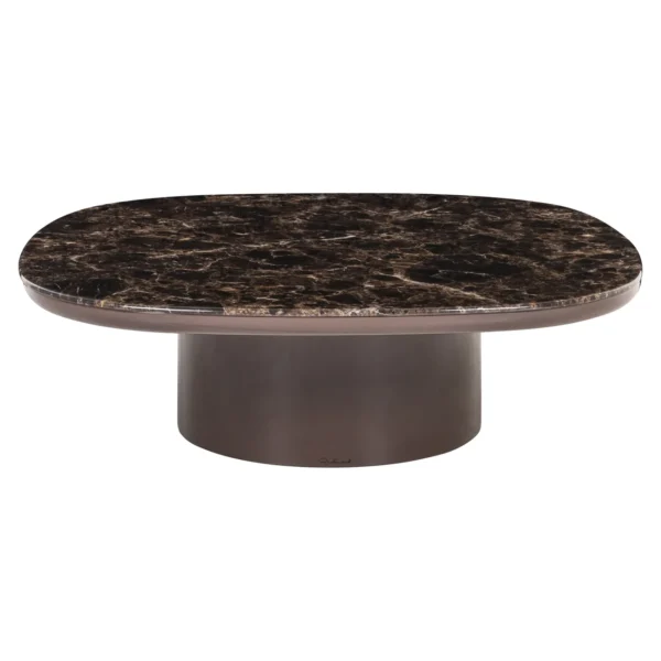 Coffee table Almundi chocolat brown1