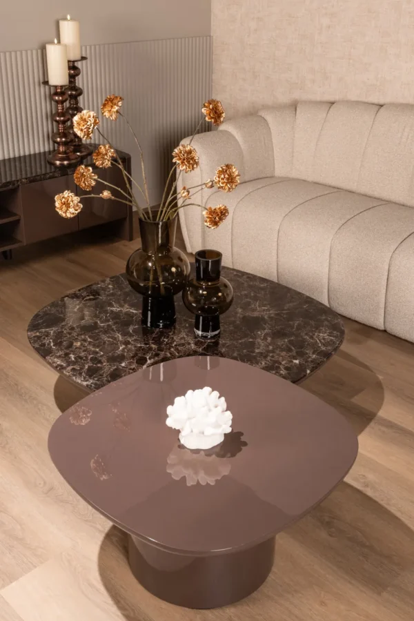 Coffee table Almundi chocolat brown5