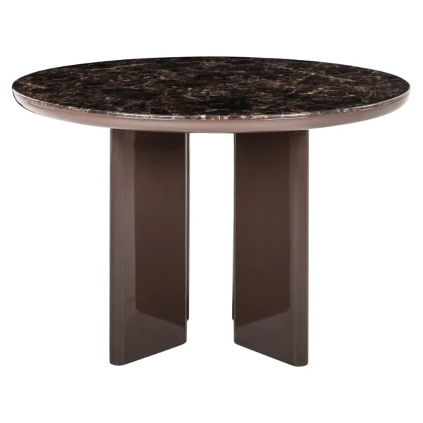 Dining table Almundi chocolat brown 120Ø1