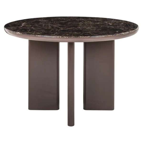 Dining table Almundi chocolat brown 120Ø2