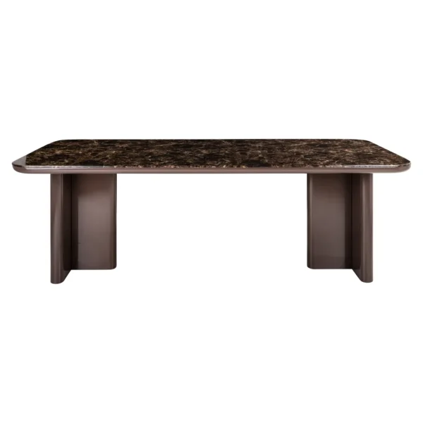 Dining table Almundi chocolat brown