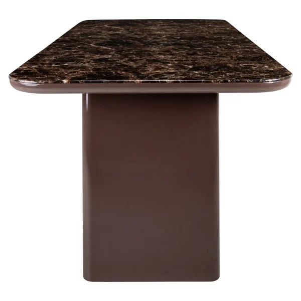 Dining table Almundi chocolat brown