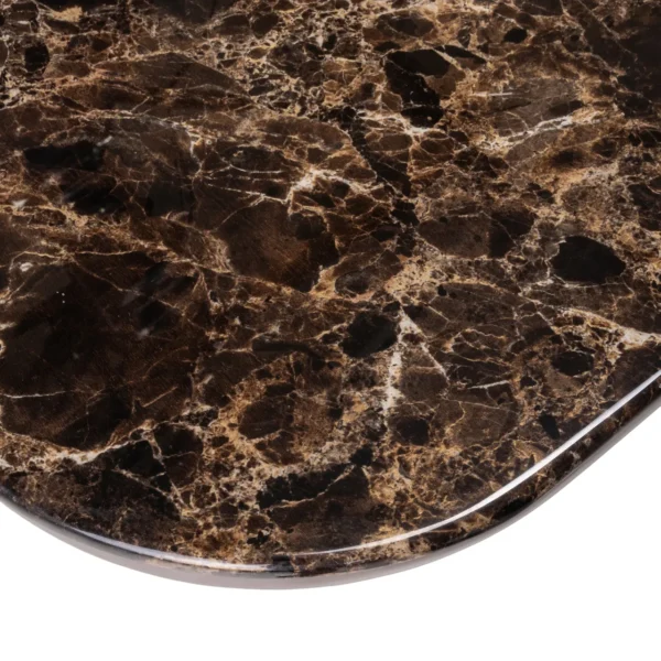Dining table Almundi chocolat brown