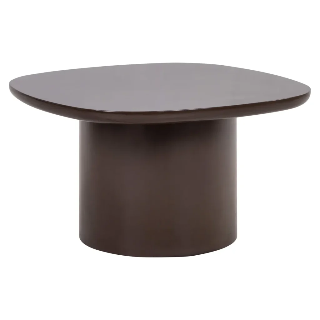 End table Almundi chocolat brown