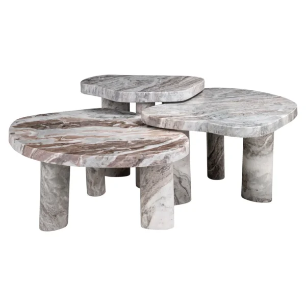 Salontafel Camino Blush beige (Set of 3)
