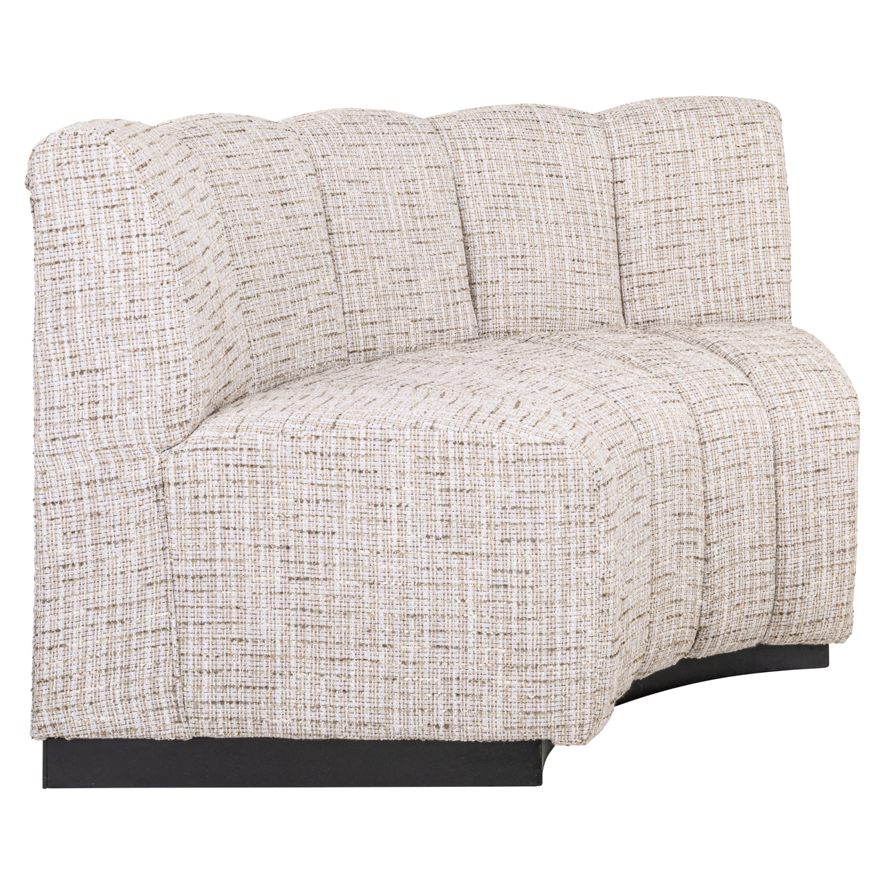 Eetkamer bank Hillpark customized round corner
