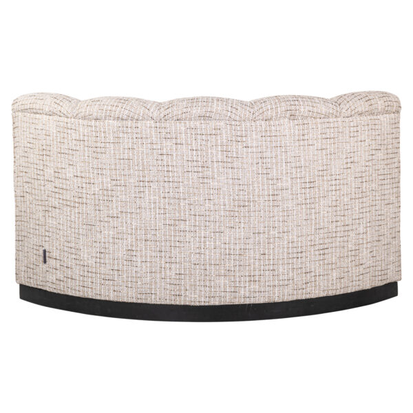 Eetkamer bank Hillpark customized round corner