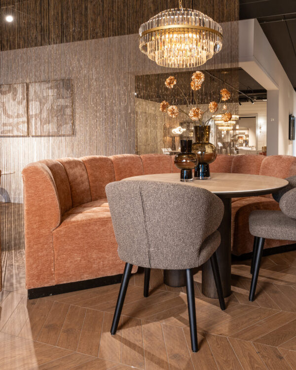 Eettafel Ritz brown 120Ø