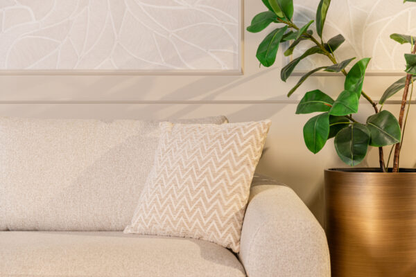 Plantenbak Dira brushed gold 45Ø