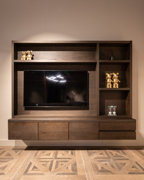 TV-meubel Lachance brown  3-doors 2-drawers