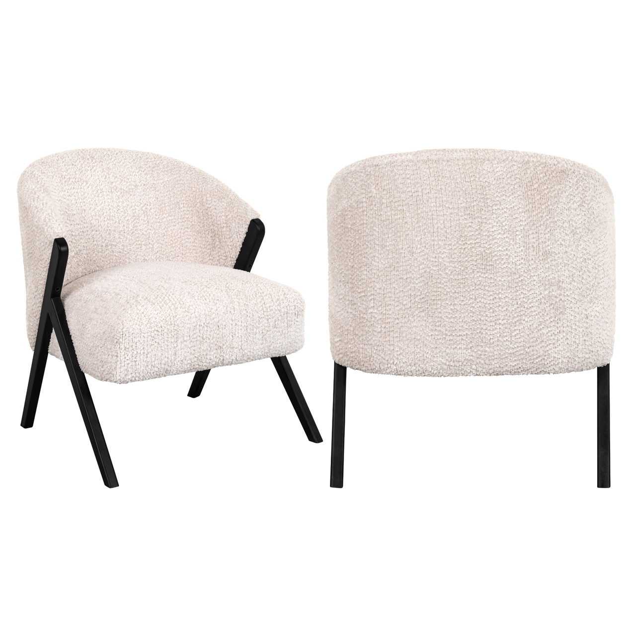 Lounge stoel Mia customized fire retardant