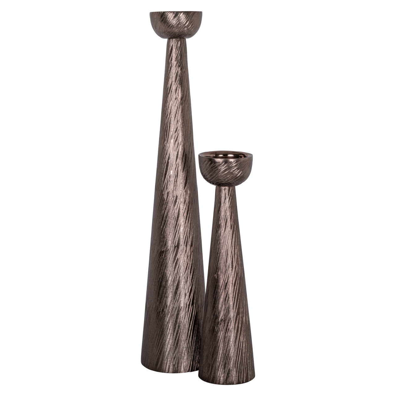 Kandelaar Saphira smoke large - Afbeelding 3