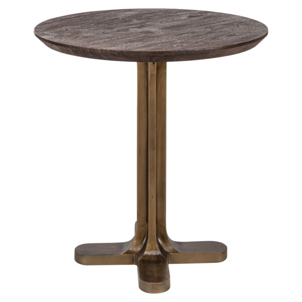 Bistrotafel Revelin dark brown 75Ø