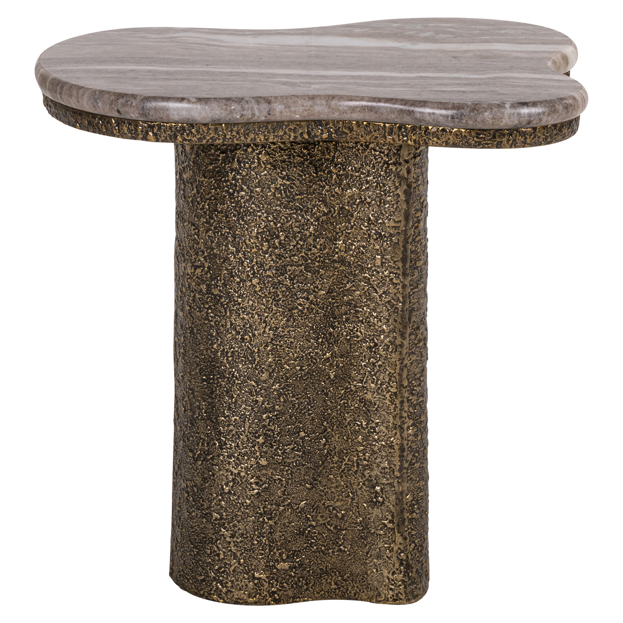 Bijzettafel Abandos brass antique - Afbeelding 2