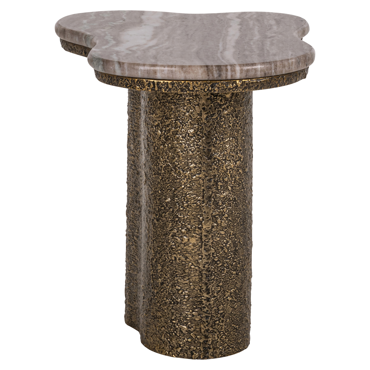 Bijzettafel Abandos brass antique - Afbeelding 3