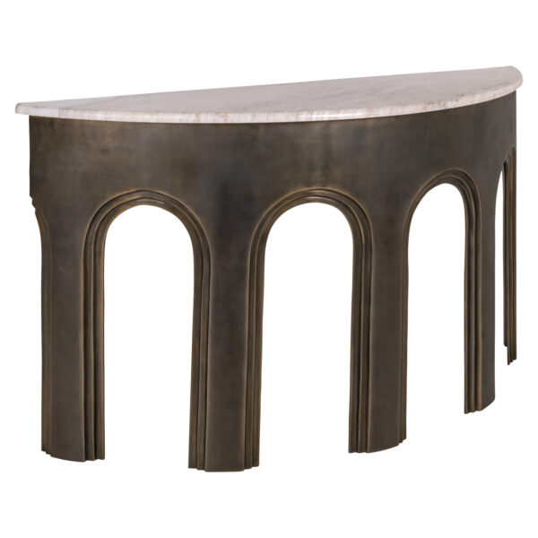 Console Sanchis brass antique
