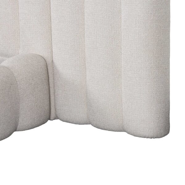 Bed Cupidon cream fancy 180x210 (mattress size (excl.)) with storage