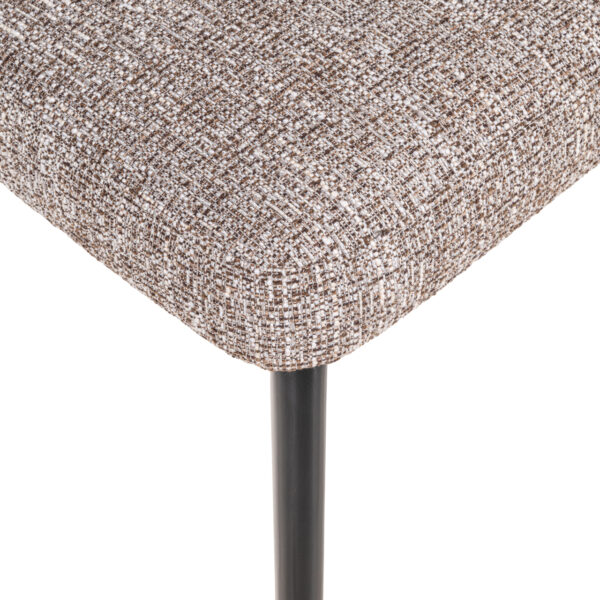 Eetkamerstoel Zeno earth tweed