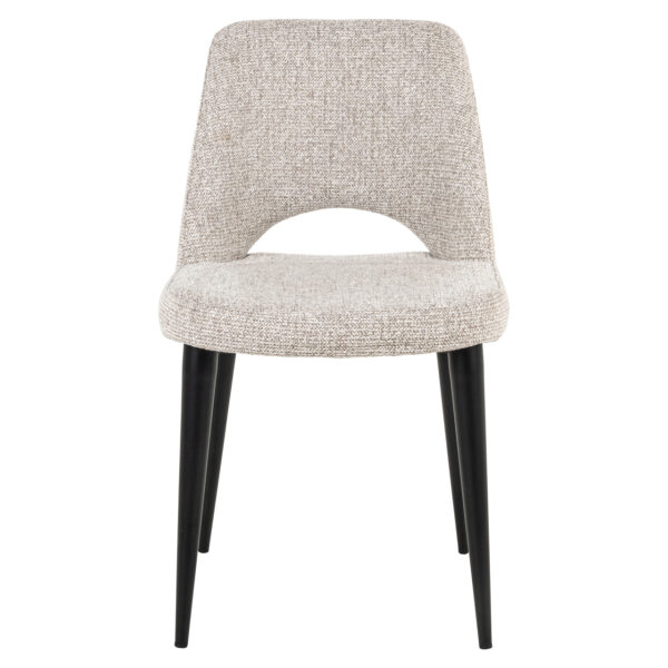 Eetkamerstoel Tabitha natural fancy fire retardant (Set of 2)