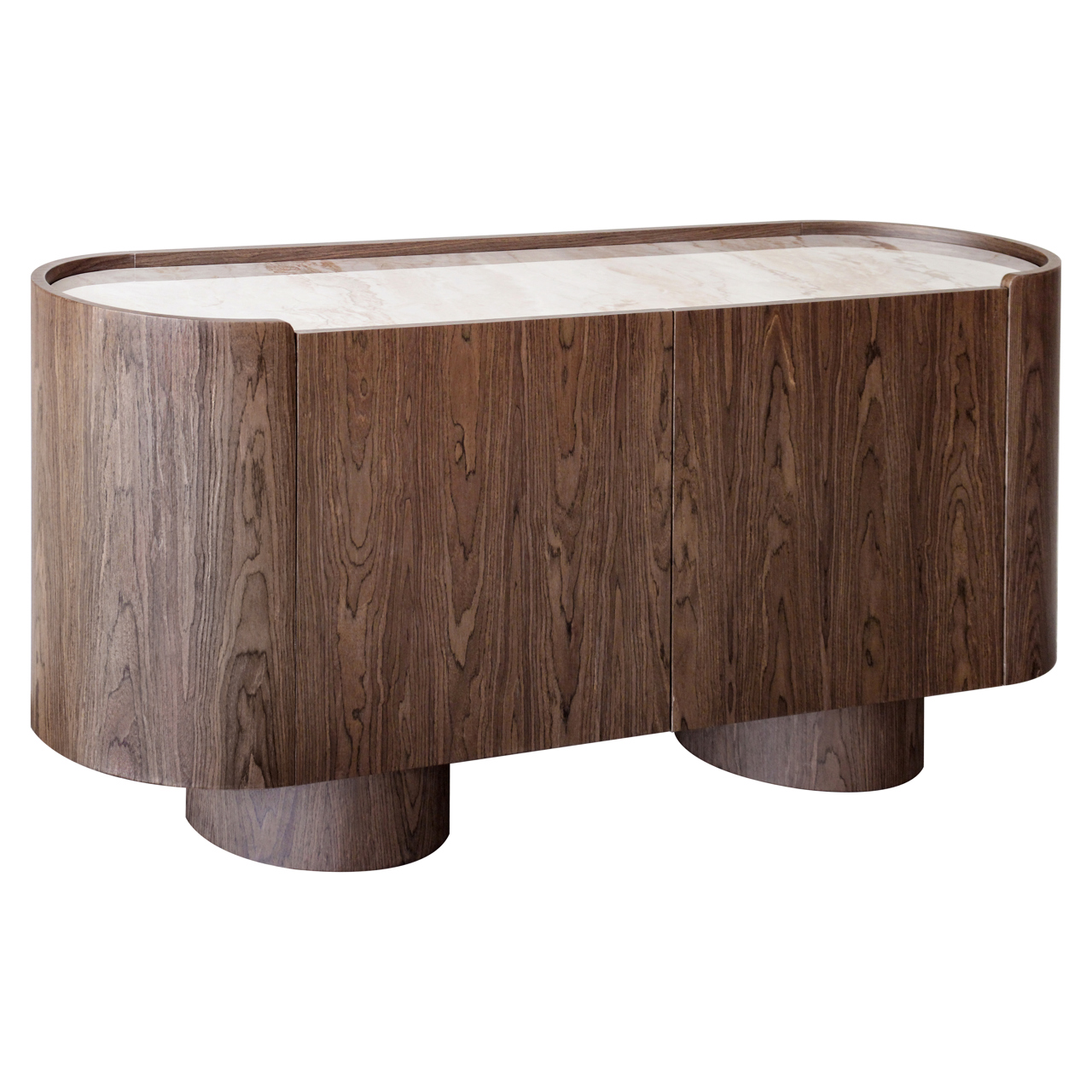 Dressoir Callahan brown 2-doors
