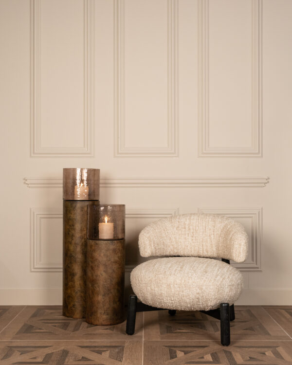 Windlicht Mayce gold large