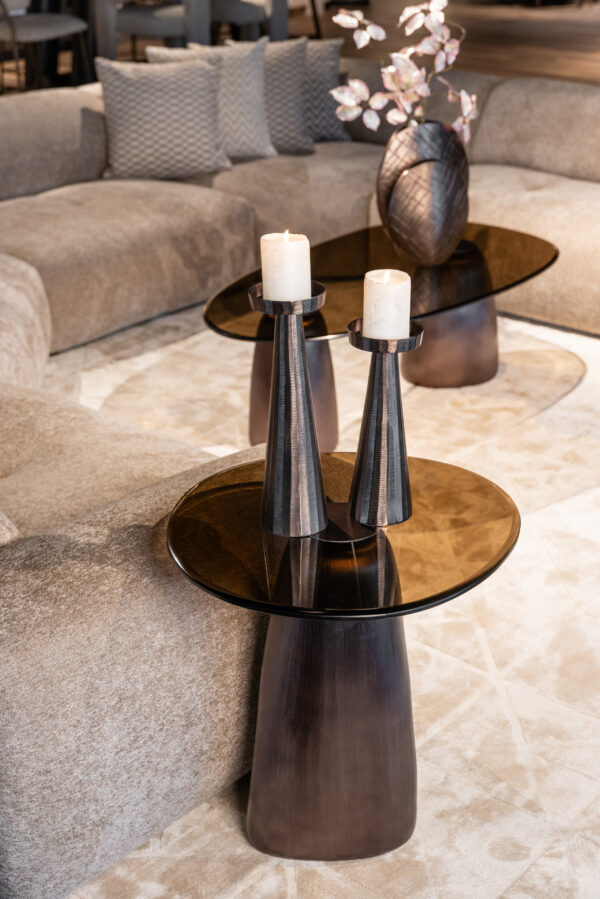 Salontafel Hayden bronze oval