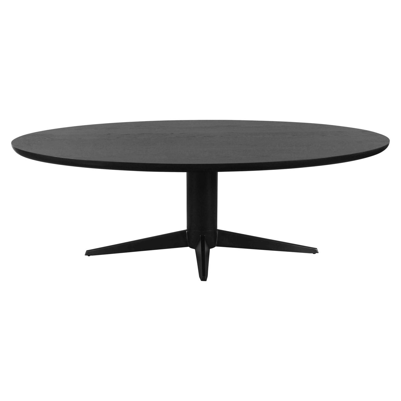 Eettafel Rayford black oval 230 - Afbeelding 2