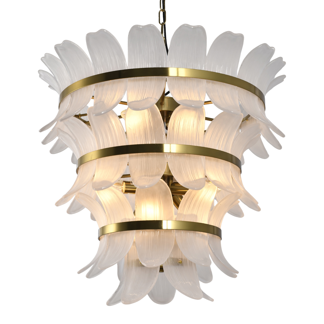 Hanglamp Ameline brass antique