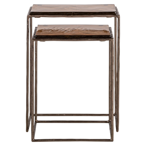 Bijzettafel Villano bronze  (Set of 2)