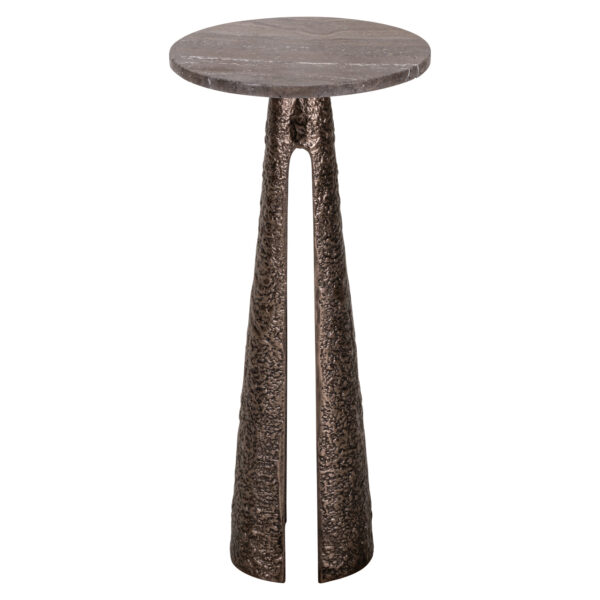 Bijzettafel Eldora bronze 30Ø