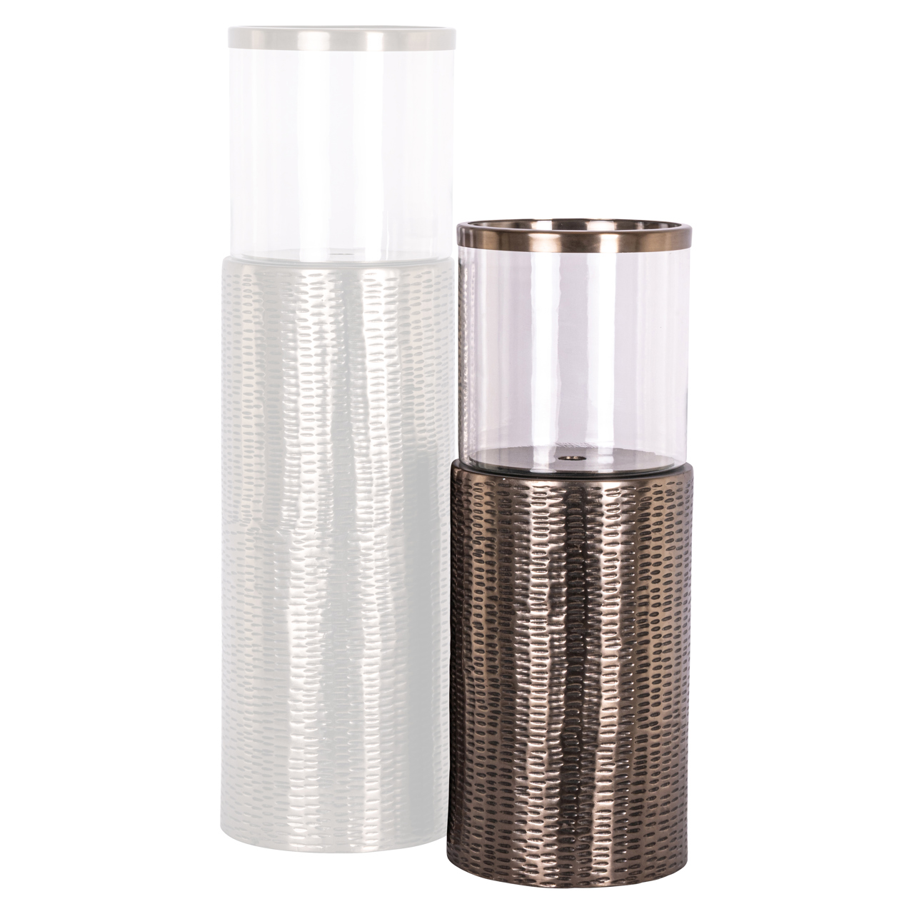 Windlicht Faylen bronze S - Afbeelding 2