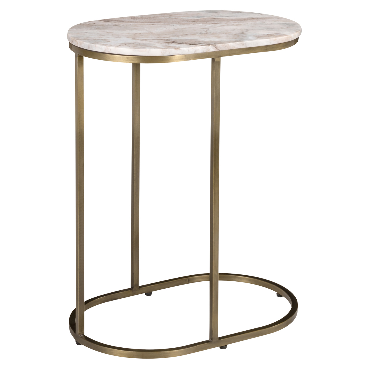 Bankbijzettafel Bottega Blush beige