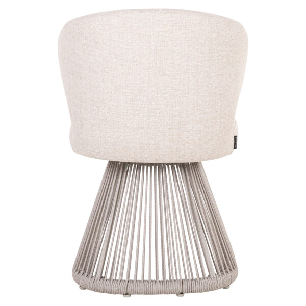 Outdoor eetkamerstoel Nuba beige alpine