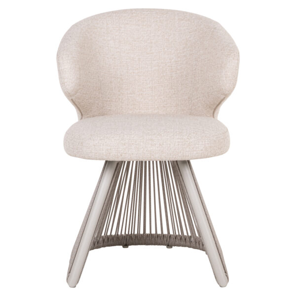 Outdoor eetkamerstoel Nuba beige alpine