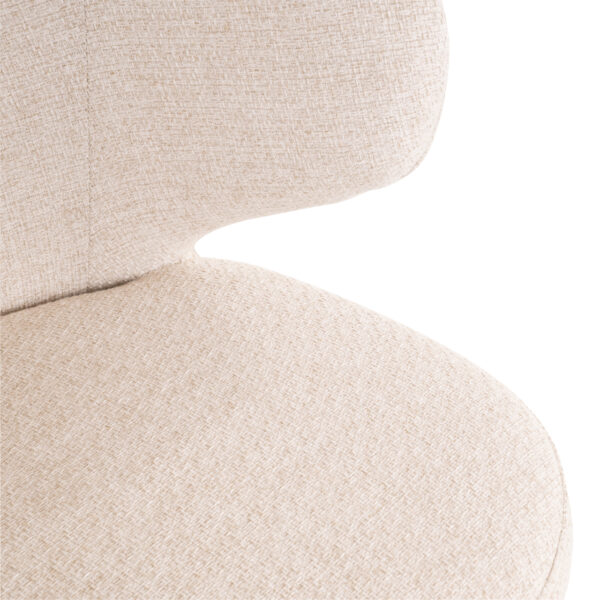 Outdoor eetkamerstoel Nuba beige alpine