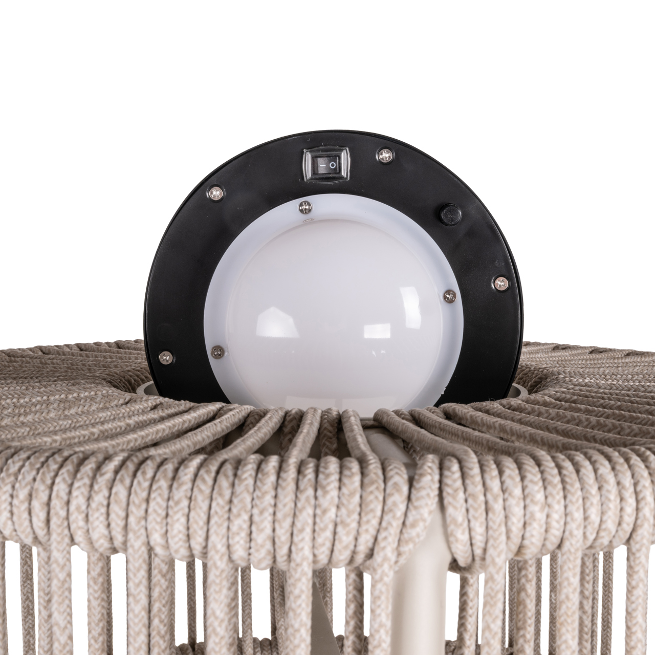 Buiten vloerlamp Lunar light beige - Afbeelding 7