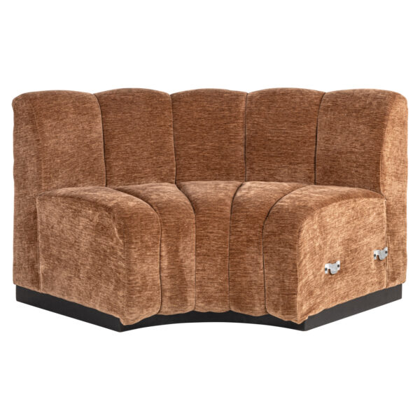 Eetkamer bank Hillpark customized round corner fire retardant