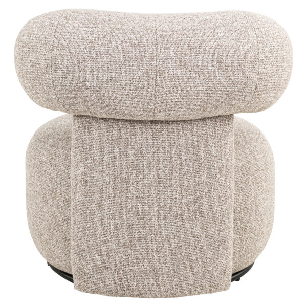 Lounge stoel Kaya cayenne brown swivel