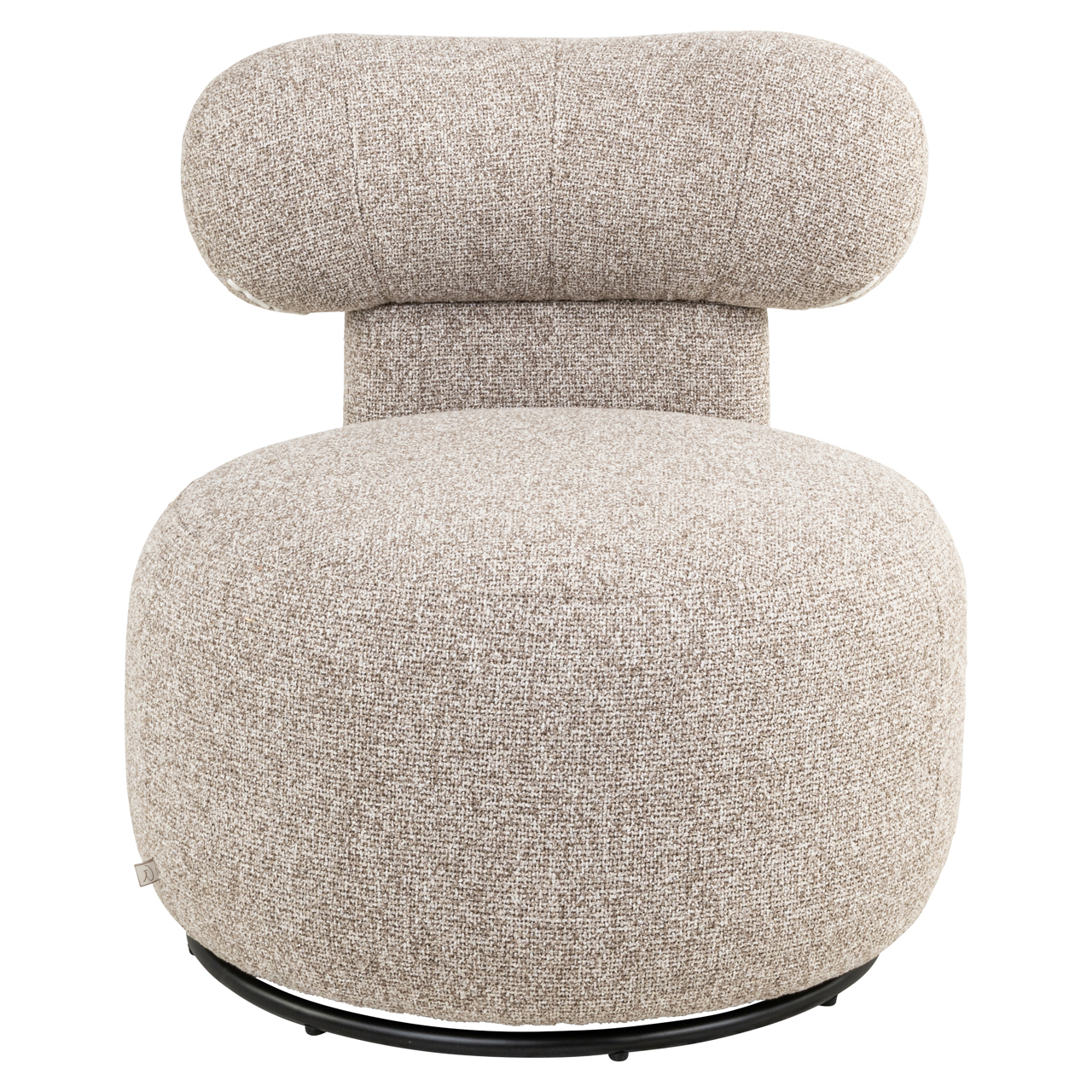 Lounge stoel Kaya cayenne brown swivel - Afbeelding 3