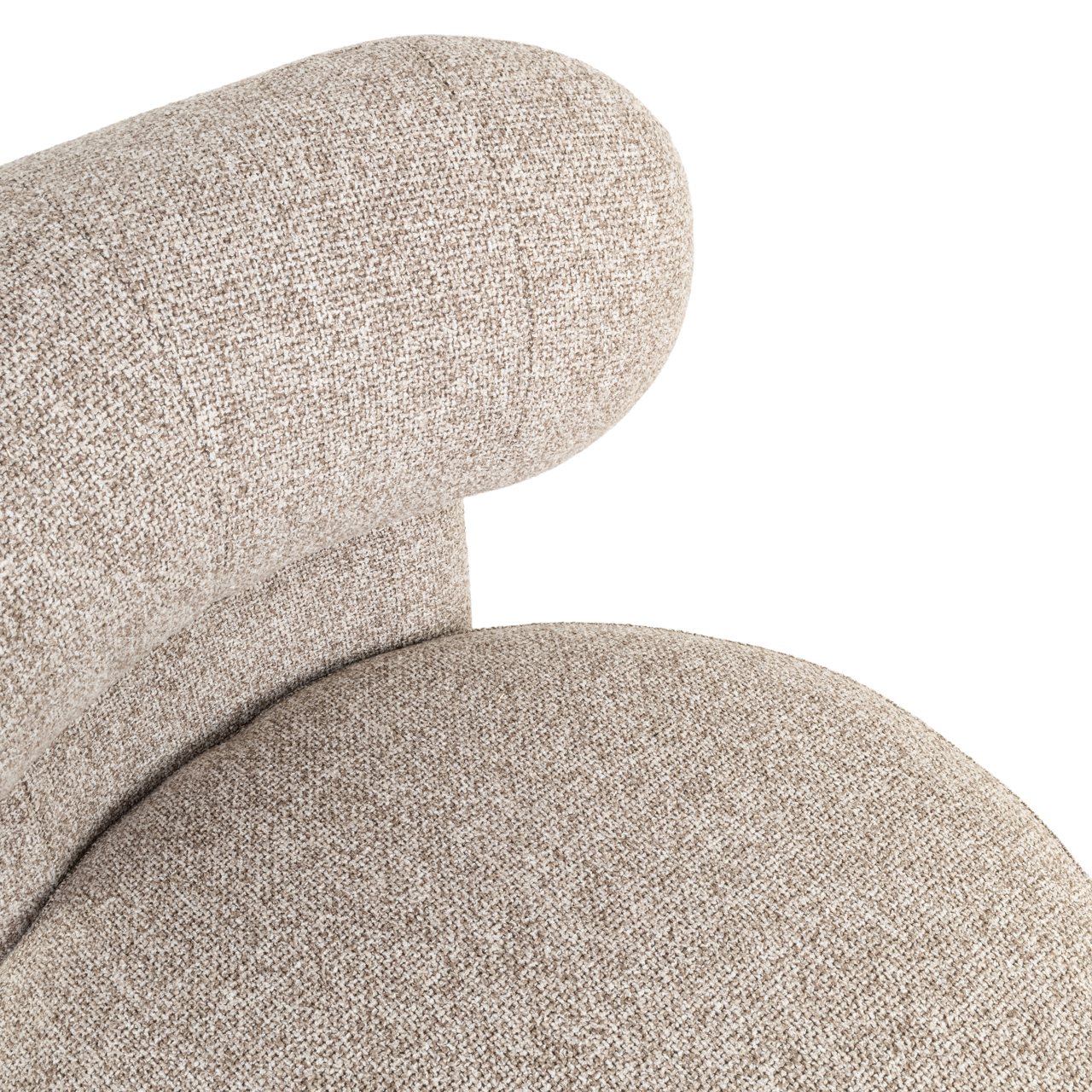 Lounge stoel Kaya cayenne brown swivel - Afbeelding 6