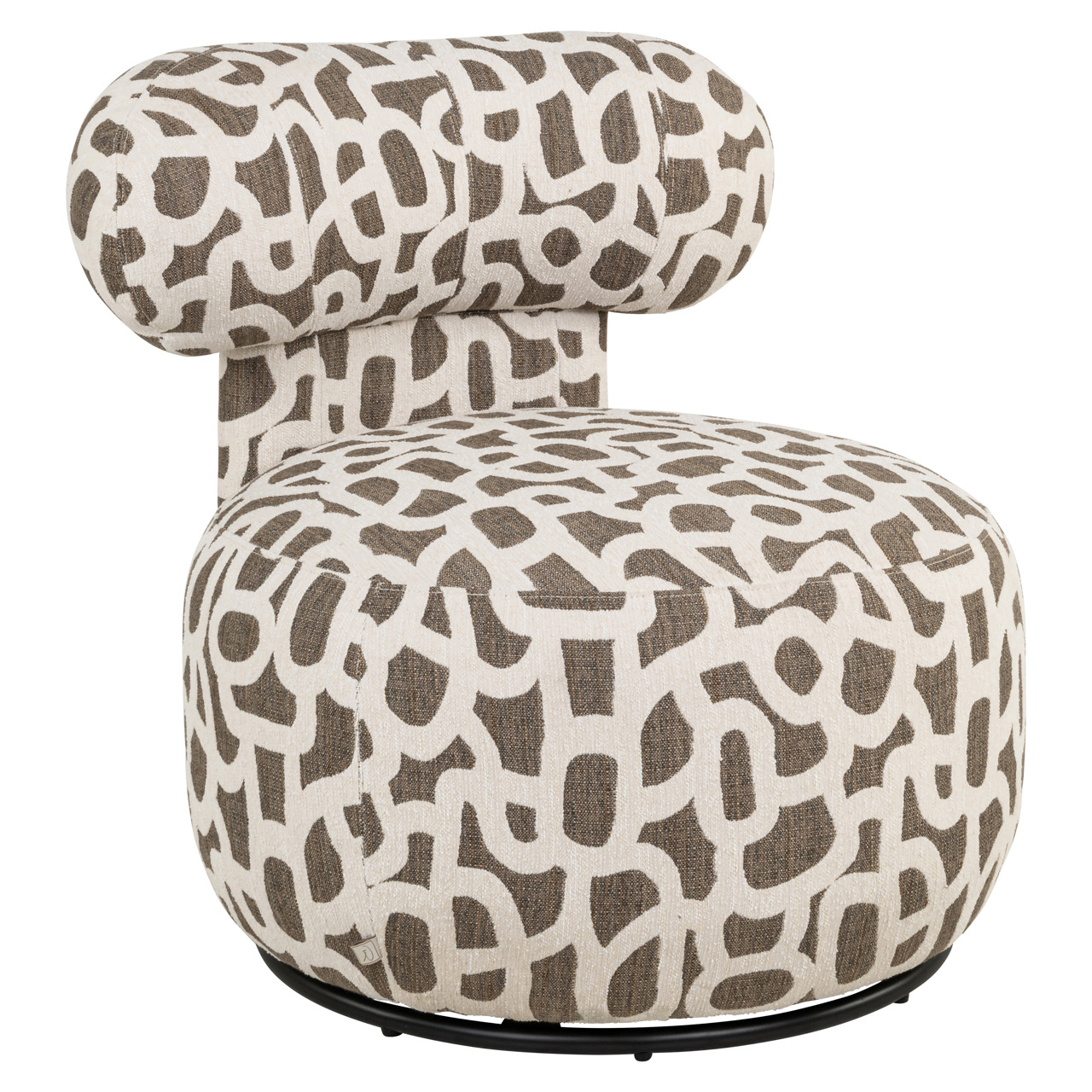Lounge stoel Kaya weave brown - Afbeelding 2