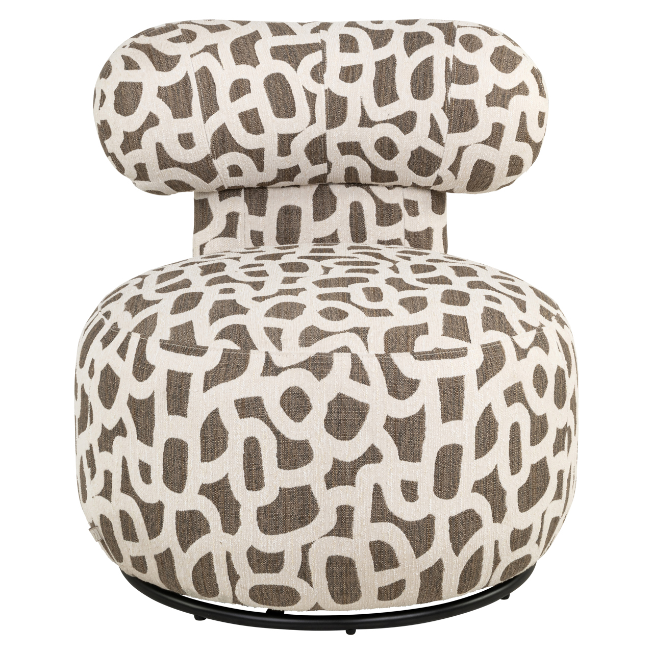 Lounge stoel Kaya weave brown - Afbeelding 3