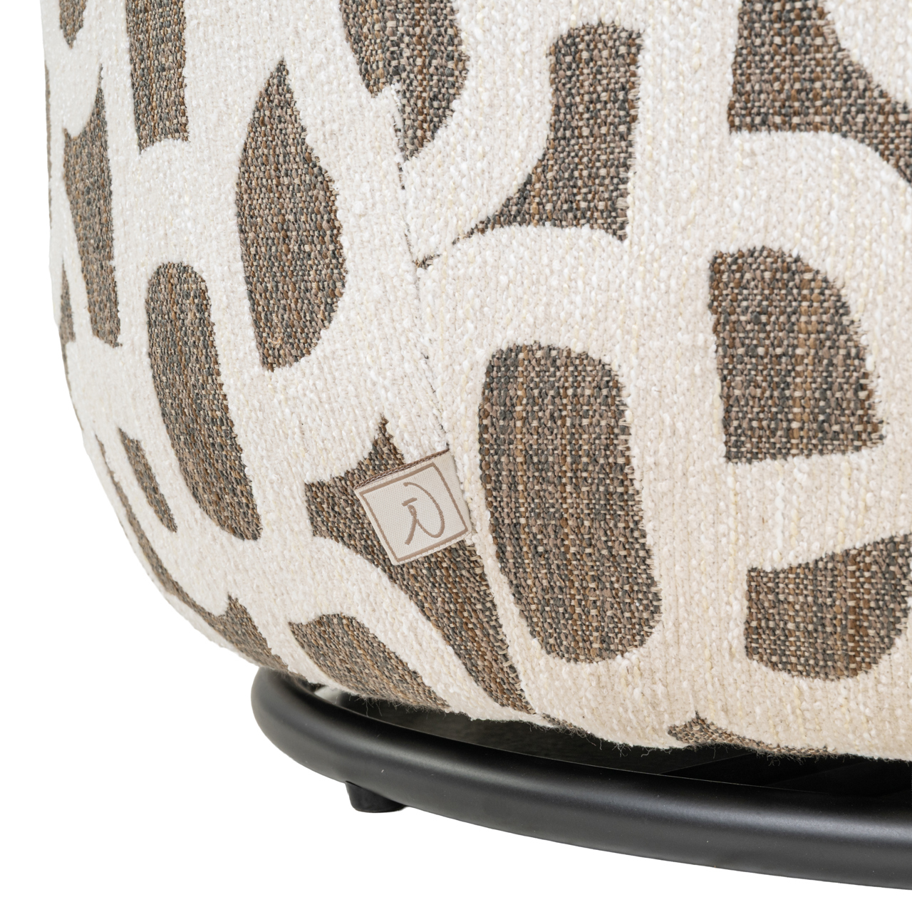 Lounge stoel Kaya weave brown - Afbeelding 7