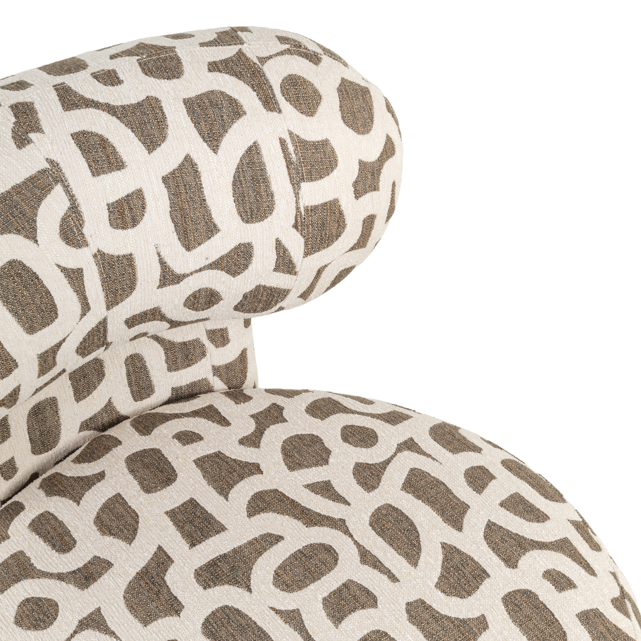 Lounge stoel Kaya weave brown - Afbeelding 6